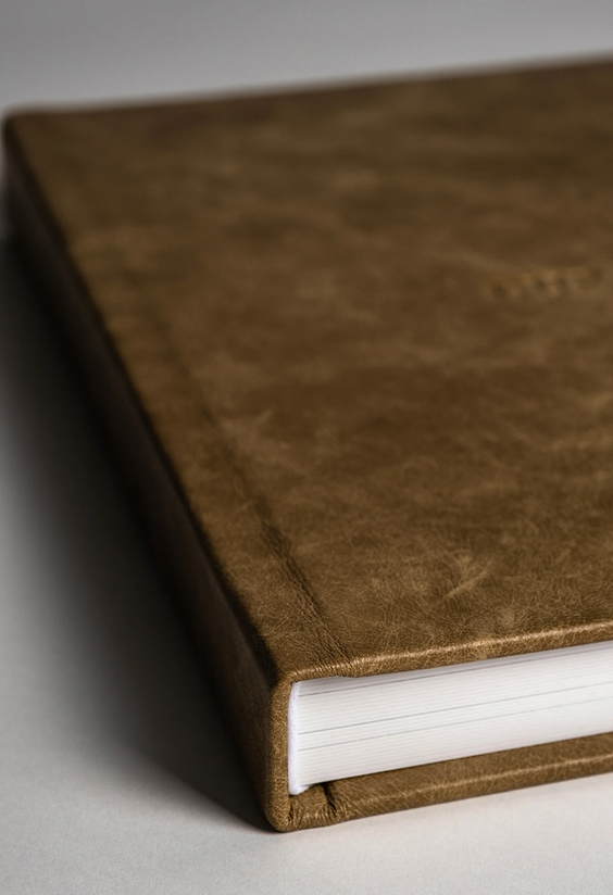 Leren fotoalbum — beeld 6