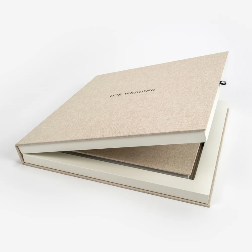 Linnen fotoalbum — beeld 1
