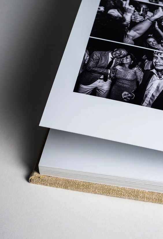 Linnen fotoalbum — beeld 4