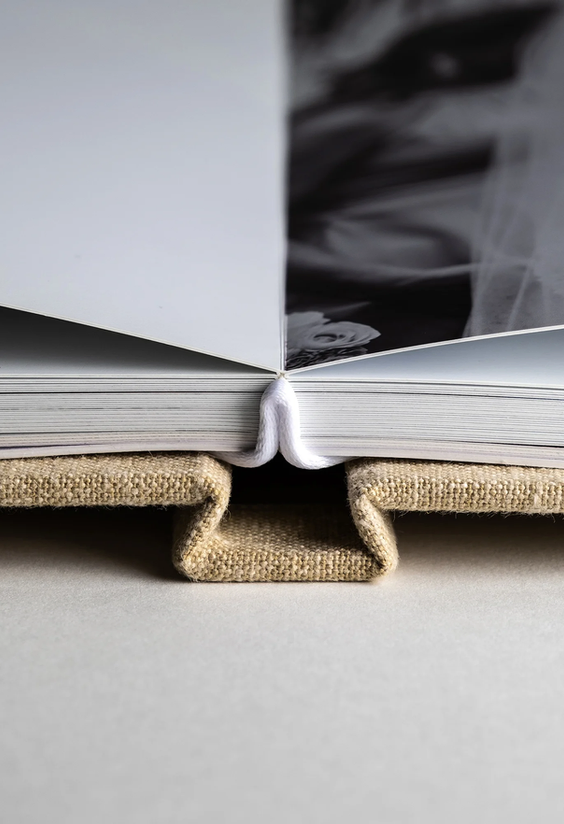 Linnen fotoalbum — beeld 6